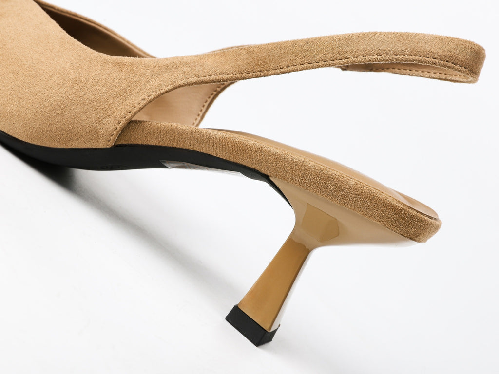 Brown 623-12 studio photo 5: heel detail