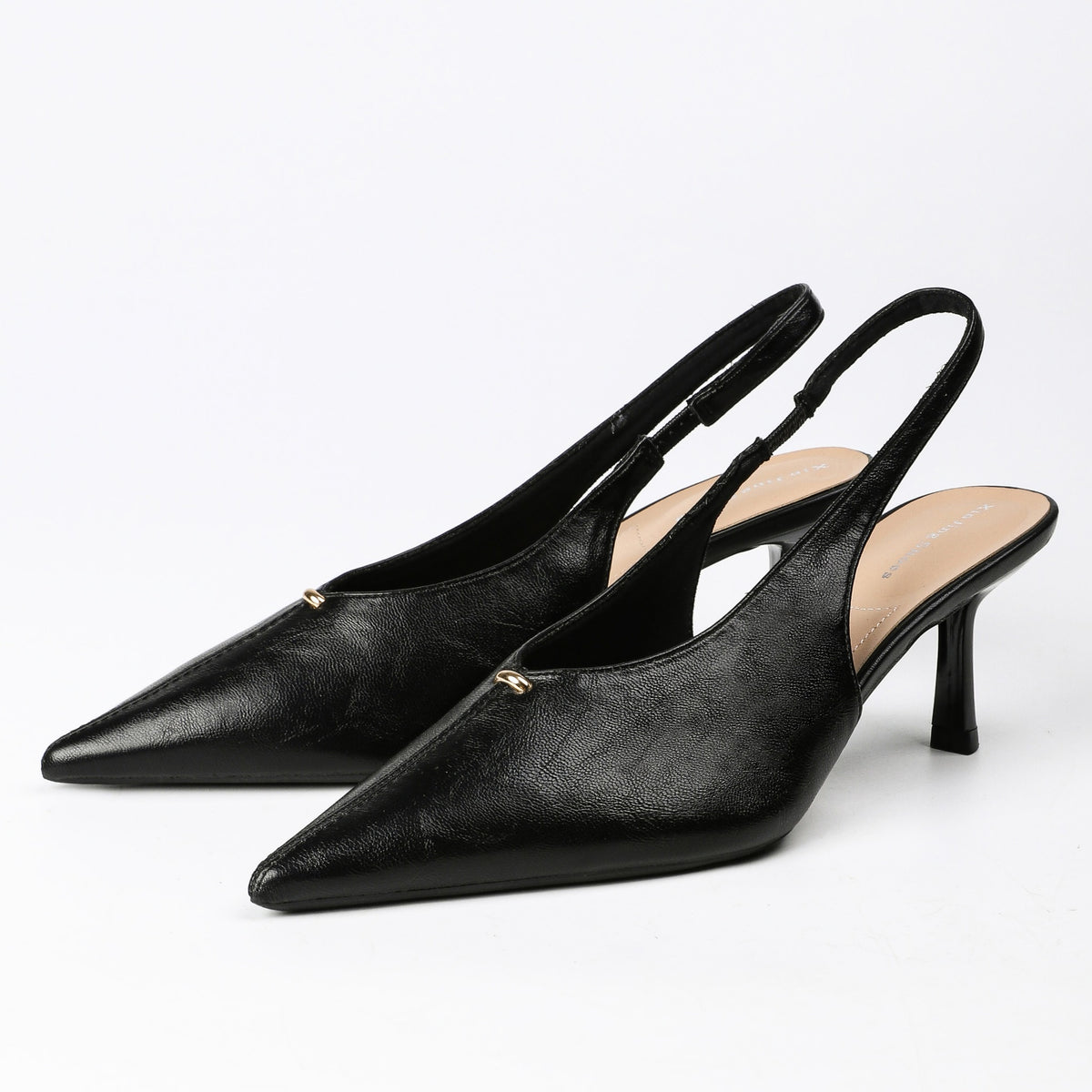 Black heels pair