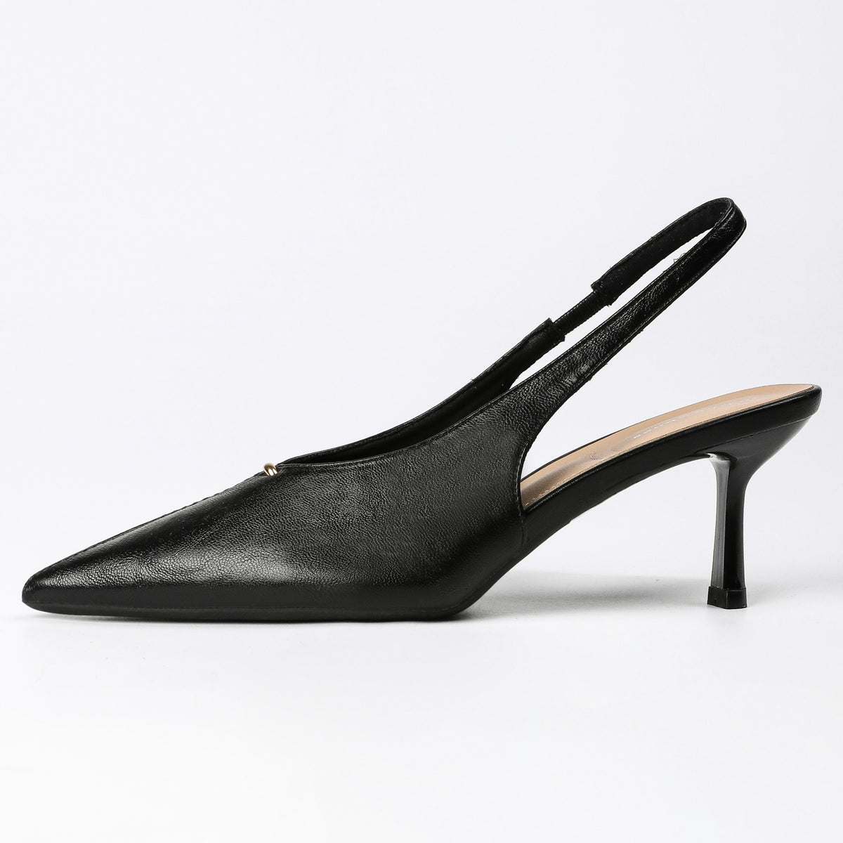 Black heels side