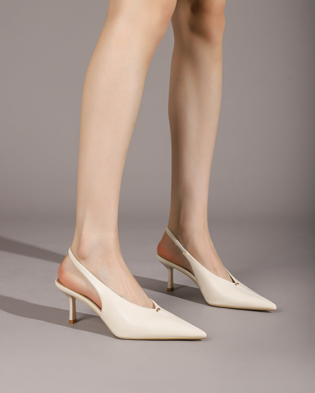 Off-white heels on foot 2
