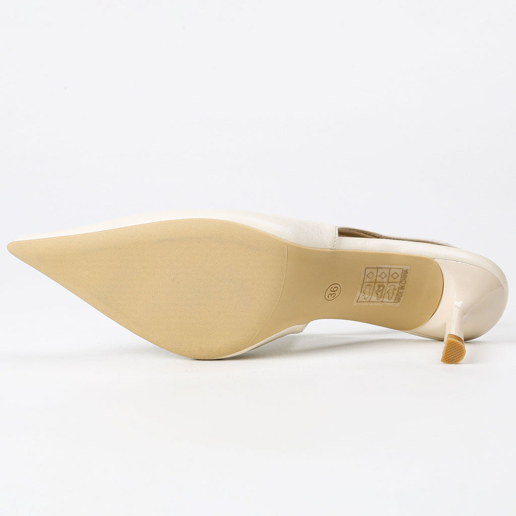 Off-white heels outsole