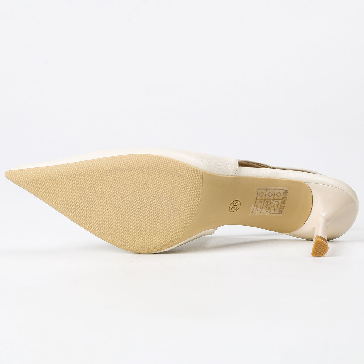Off-white heels outsole