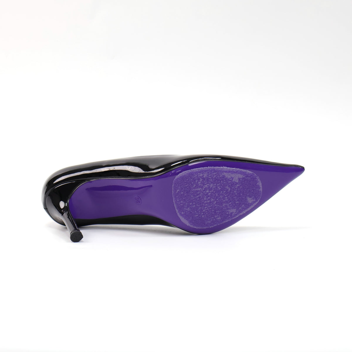 ELVESSIA 902-1 Black pointed-toe pumps