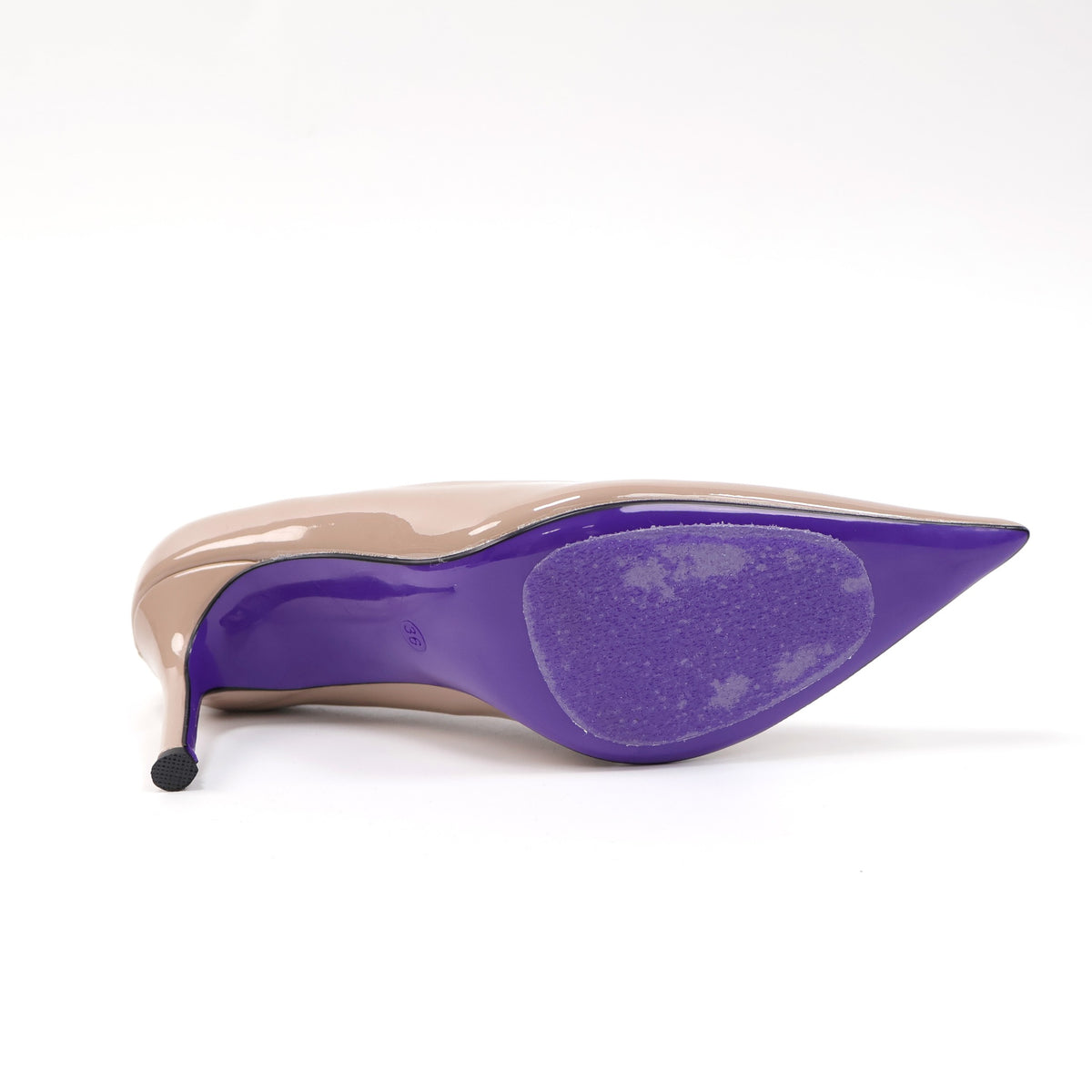 ELVESSIA 902-1 Khaki pointed-toe pumps