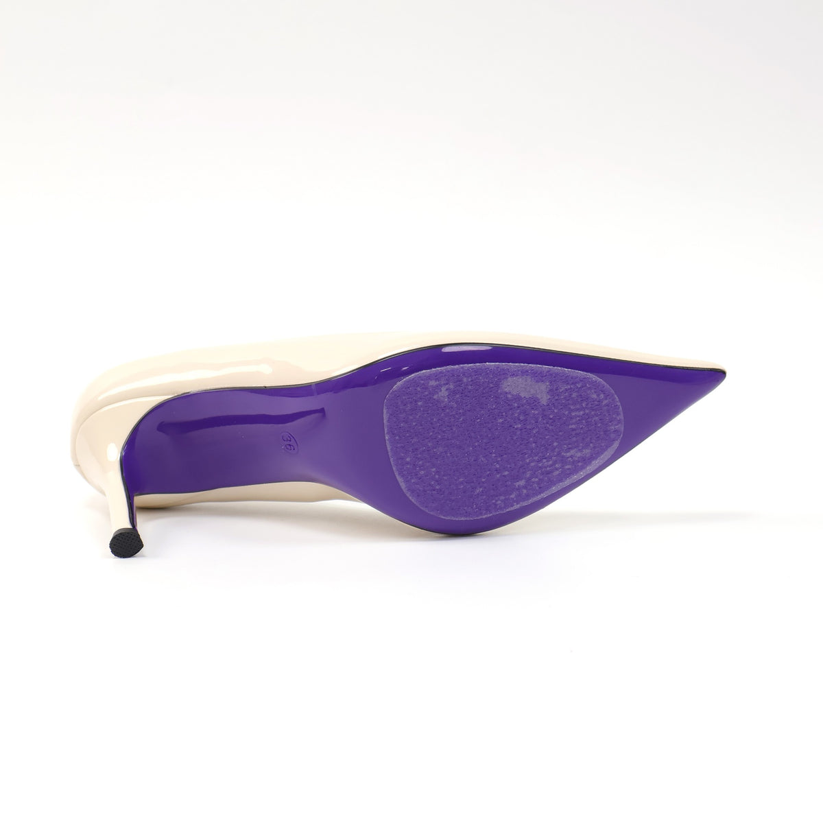 ELVESSIA 902-1 Off-White pointed-toe pumps