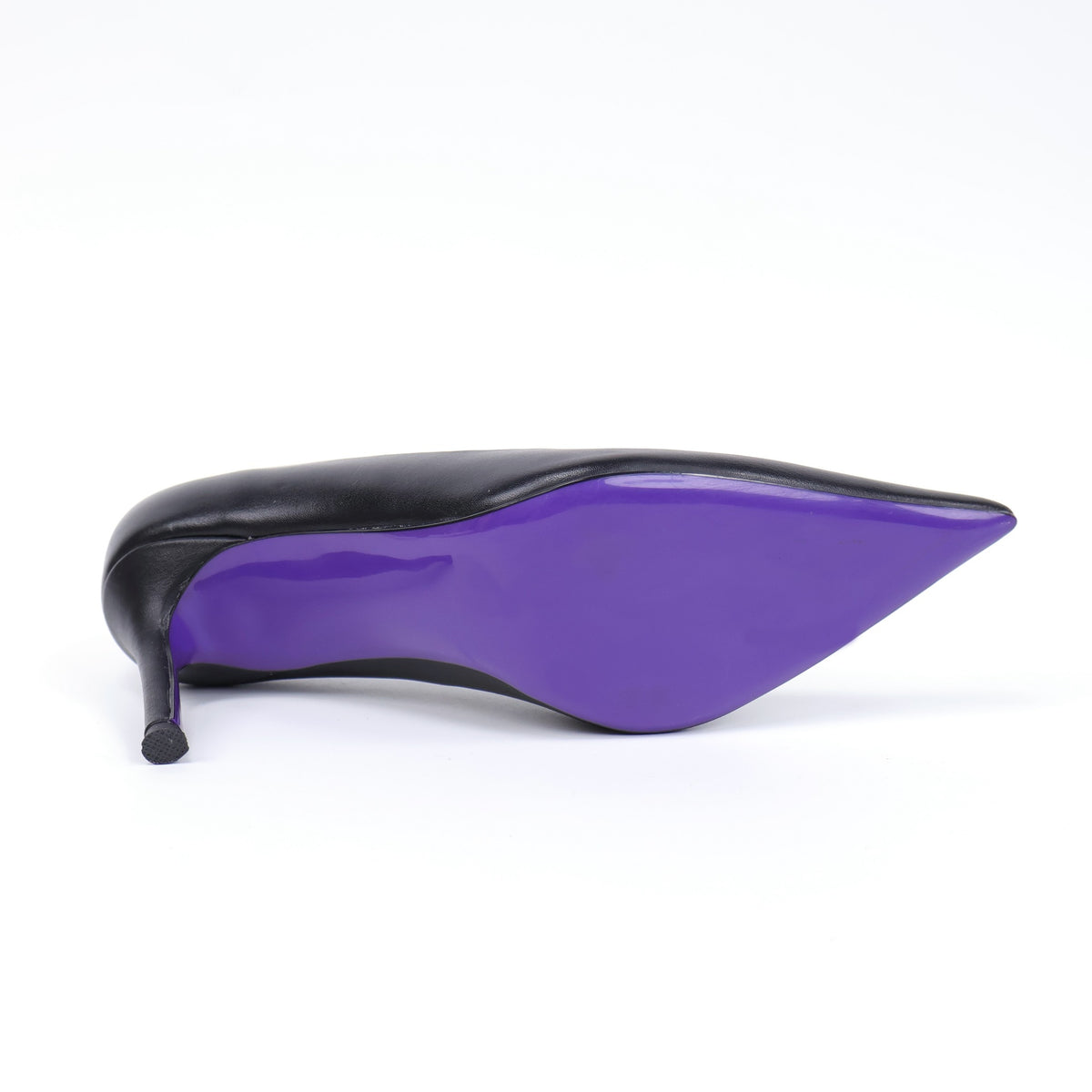 ELVESSIA 902-2 Black pointed-toe pumps
