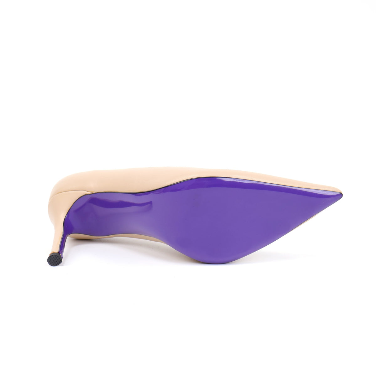 ELVESSIA 902-2 Khaki pointed-toe pumps