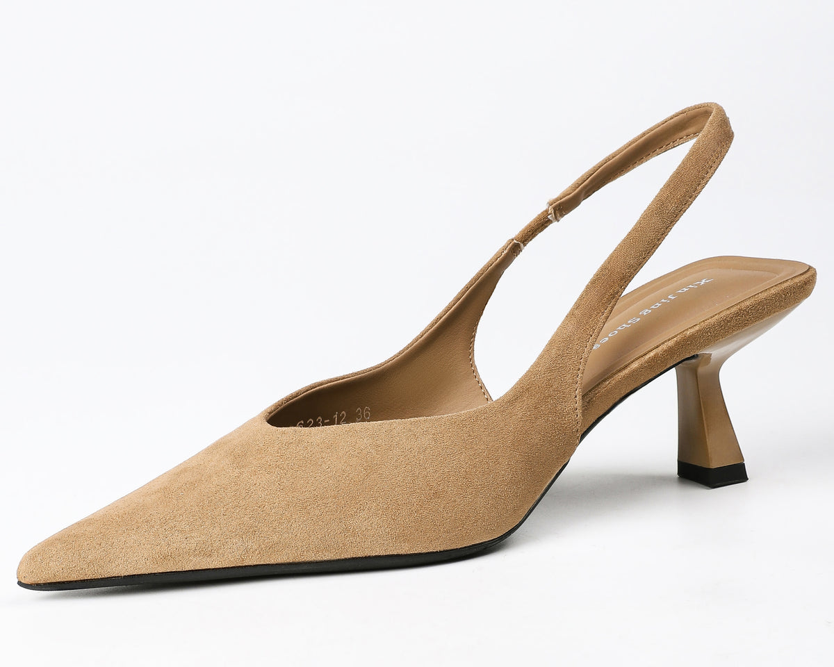 Textured Slingback Upper