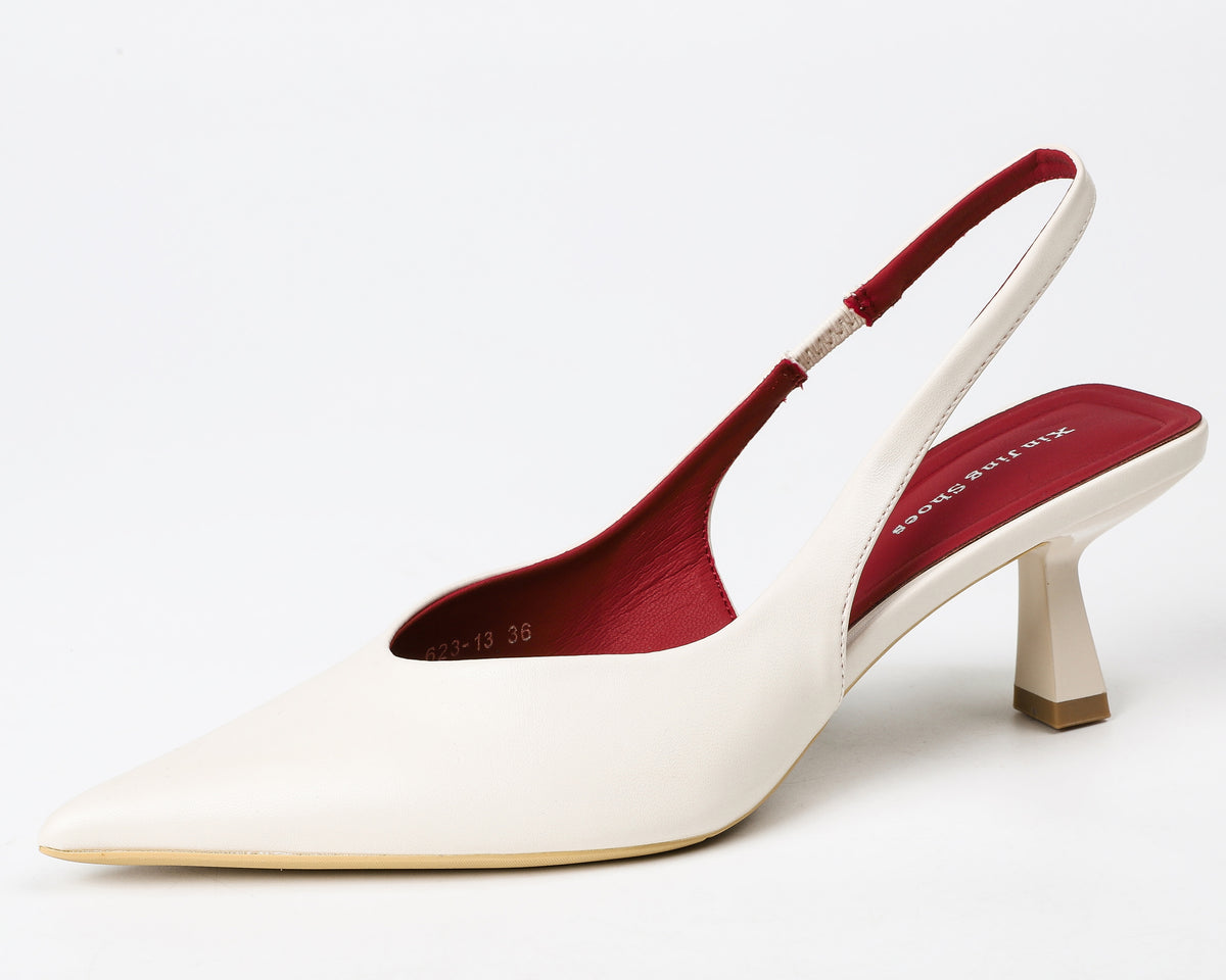 Smooth PU Pointed Toe
