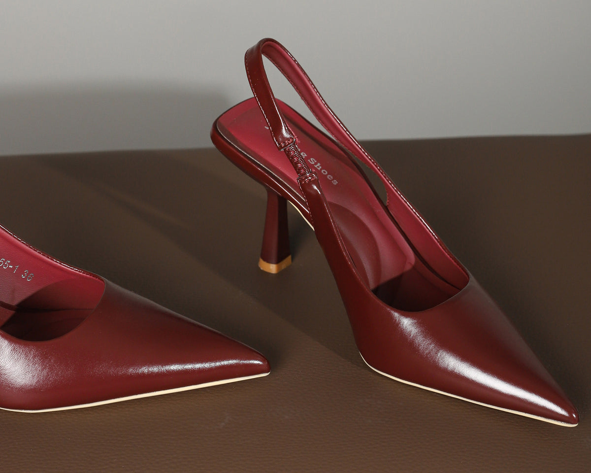 Smooth PU Pointed Toe