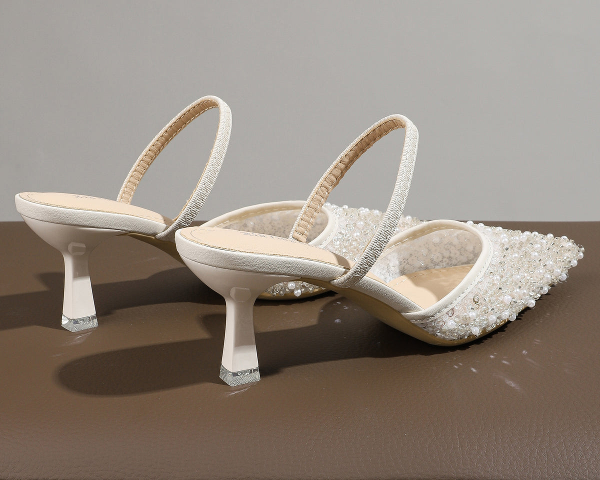 6.5 cm Flared Heel